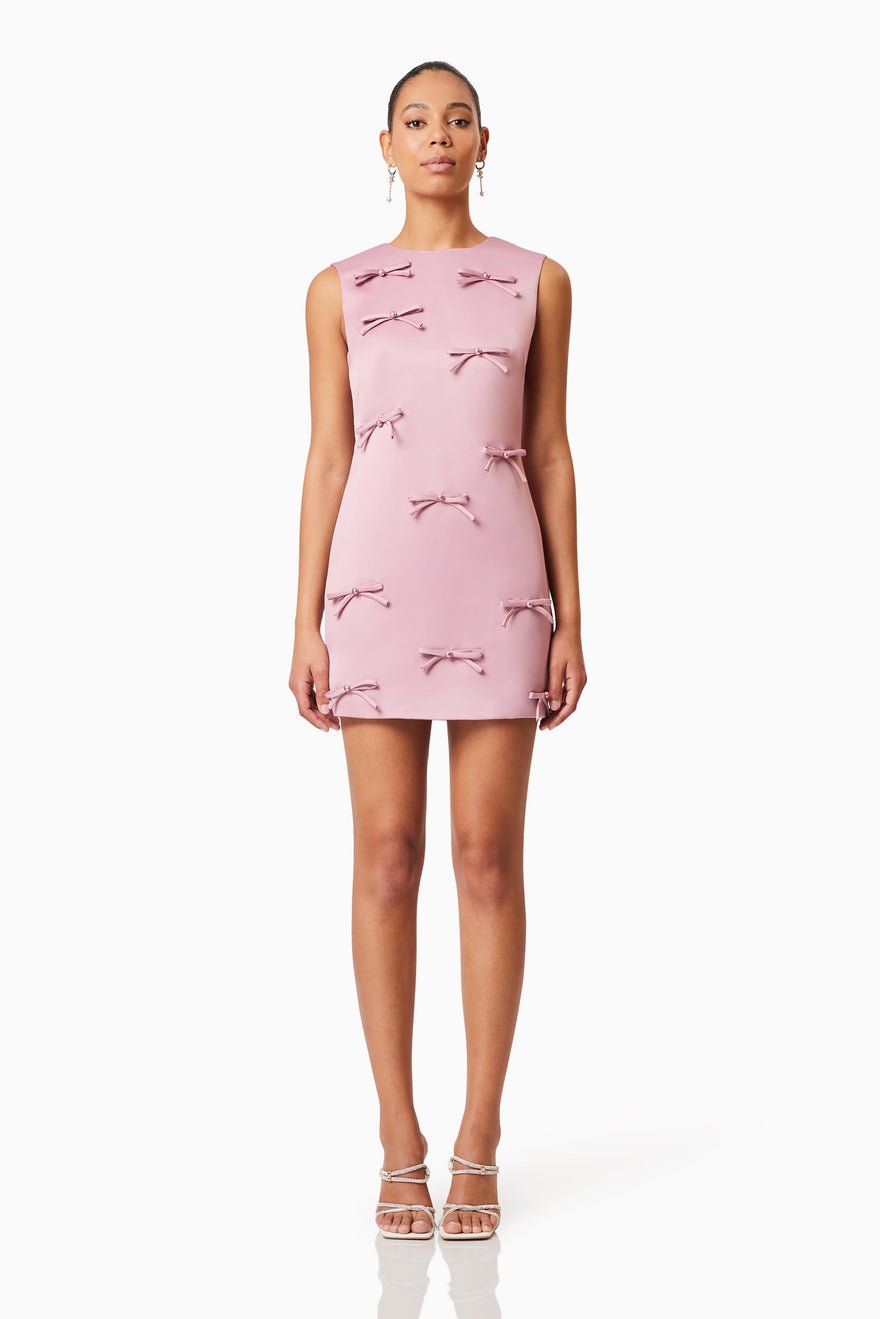 Elliatt Rose Shift Dress - Blush photo 4