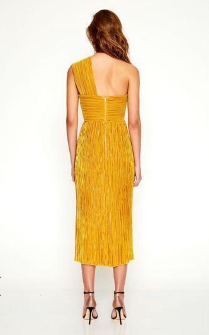 Alice McCall Power Lady Dress Yellow Size 10 photo 2