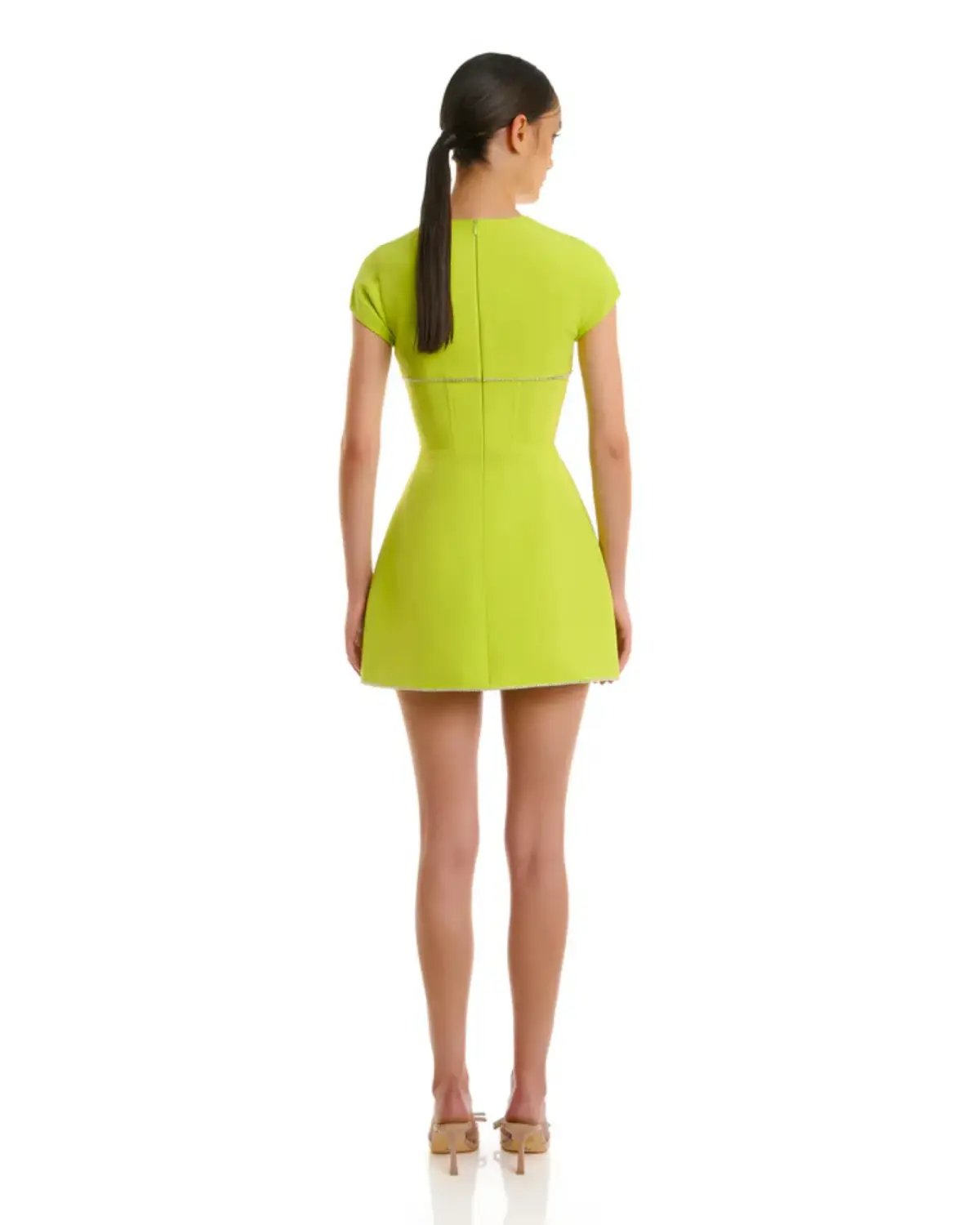 Eliya The Label Myah Dress Green Size M / AU 10 photo 3