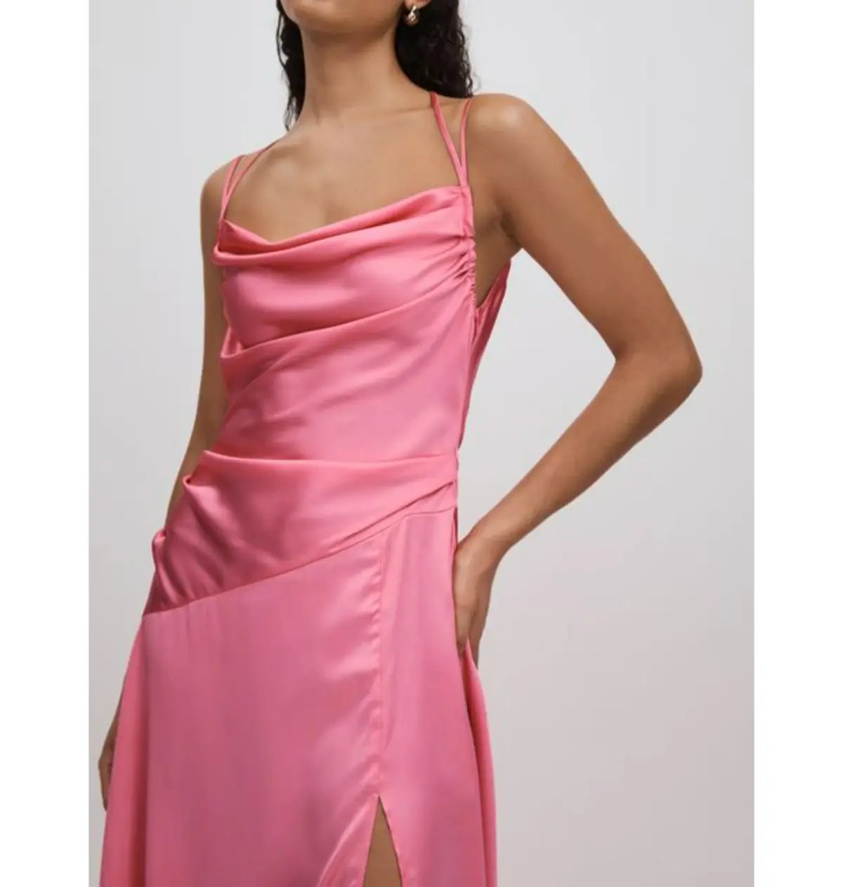Leo Lin Melodie Gown Watermelon Size AU 16 photo 2