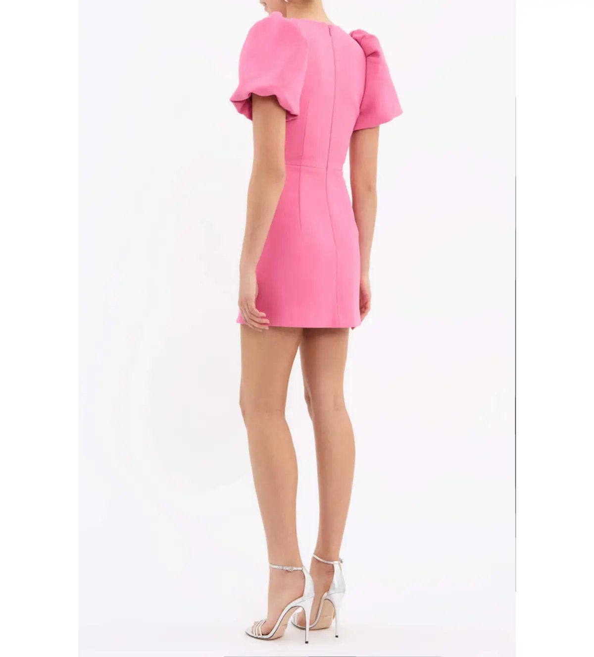 Rebecca Vallance Aubree Flower Mini Dress Pink  Size 8 photo 3
