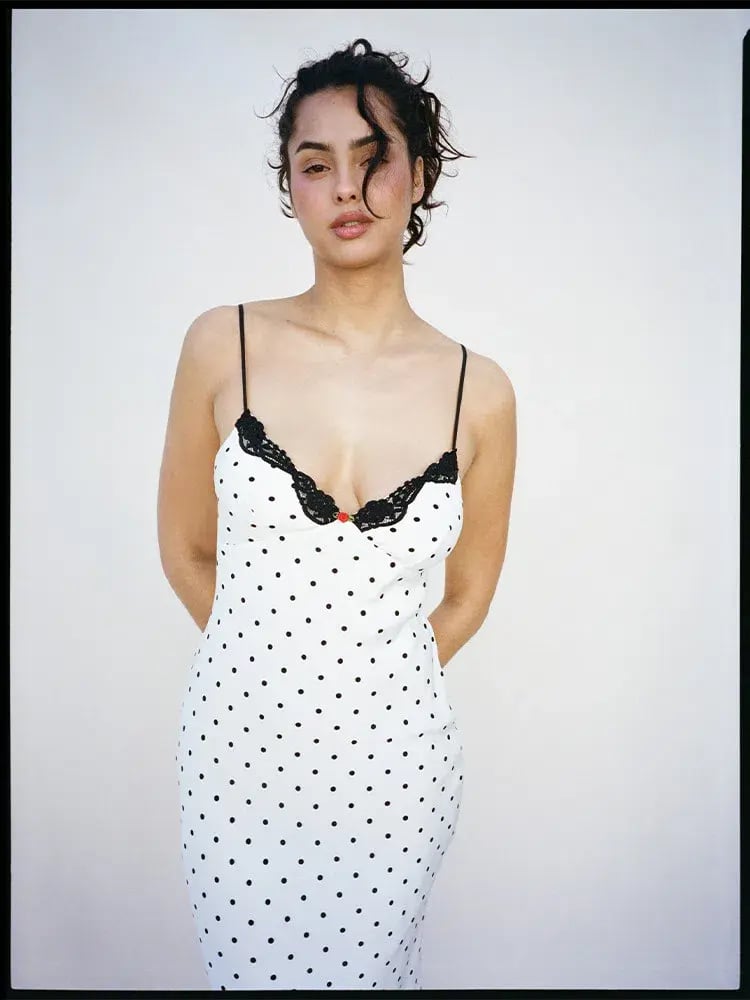 Realisation Par Jamie Petite  Midi Dress Spot Size 8 photo 2