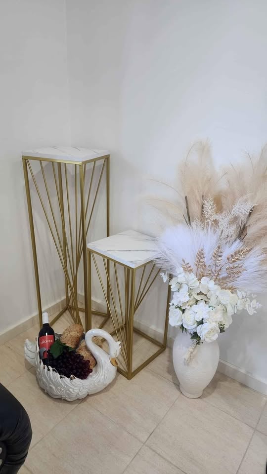 Gold stands for hire photo 2