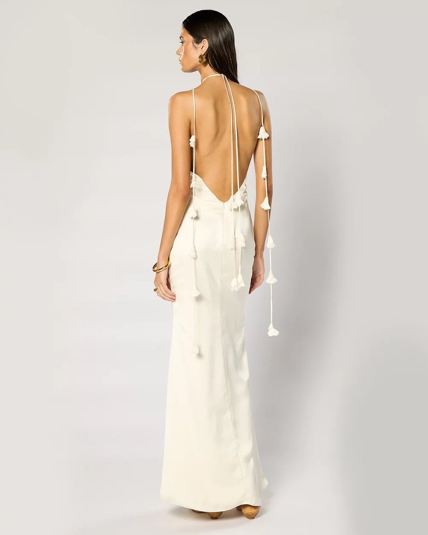 Winona Saria Halter Maxi Dress photo 3