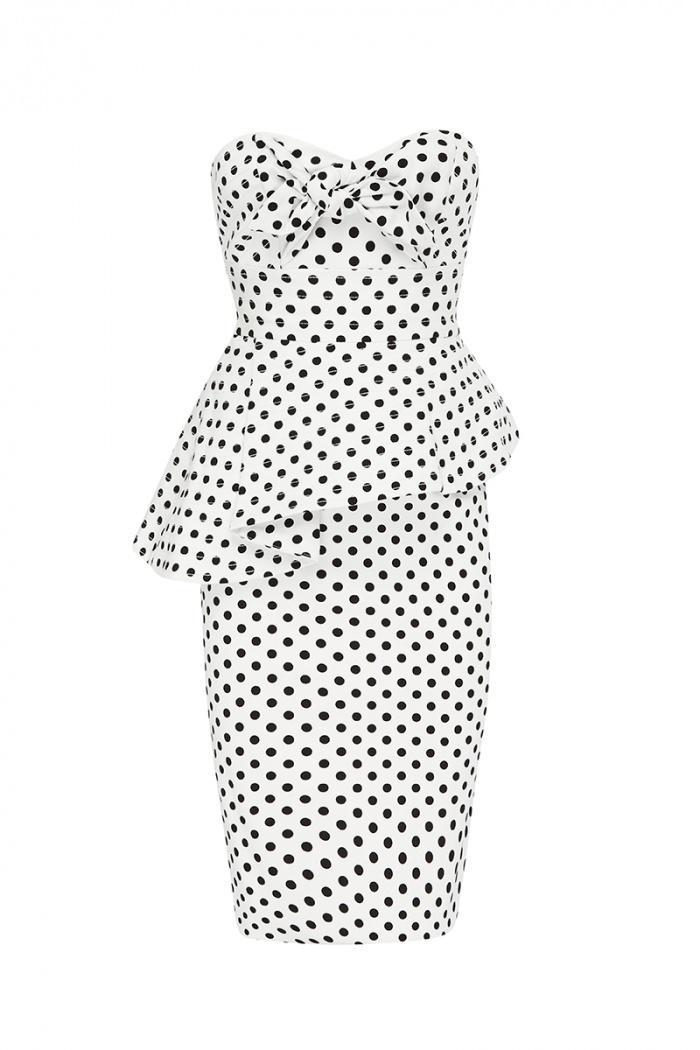 Sheike Vivid Spot Dress Print Size 8 photo 2
