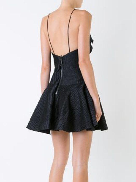 Alex Perry La Row Dress Black Size 8 photo 2