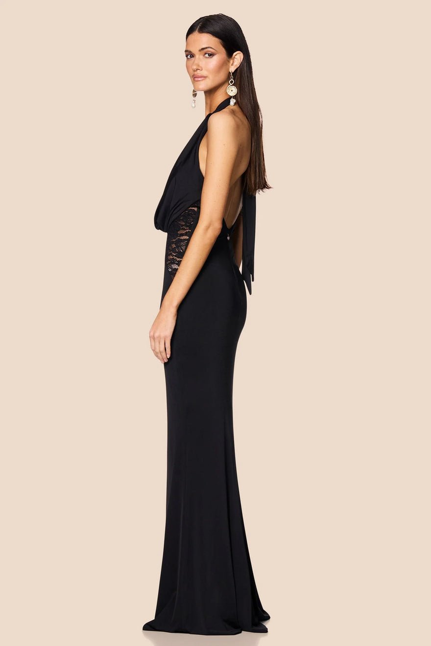 Nookie Lala Gown - Black photo 4