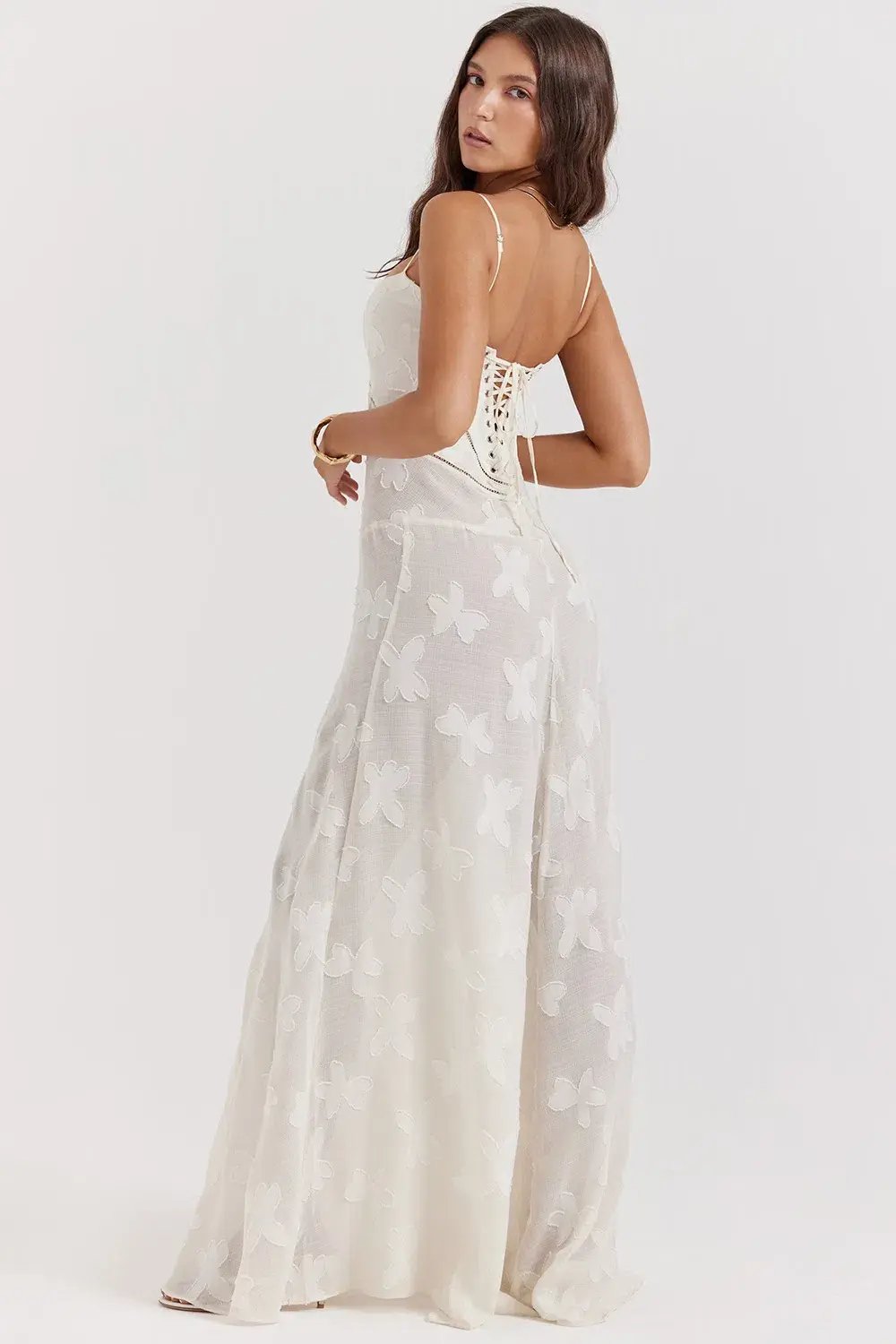 House of CB Seren Maxi Dress White Size XS / AU 6 photo 6