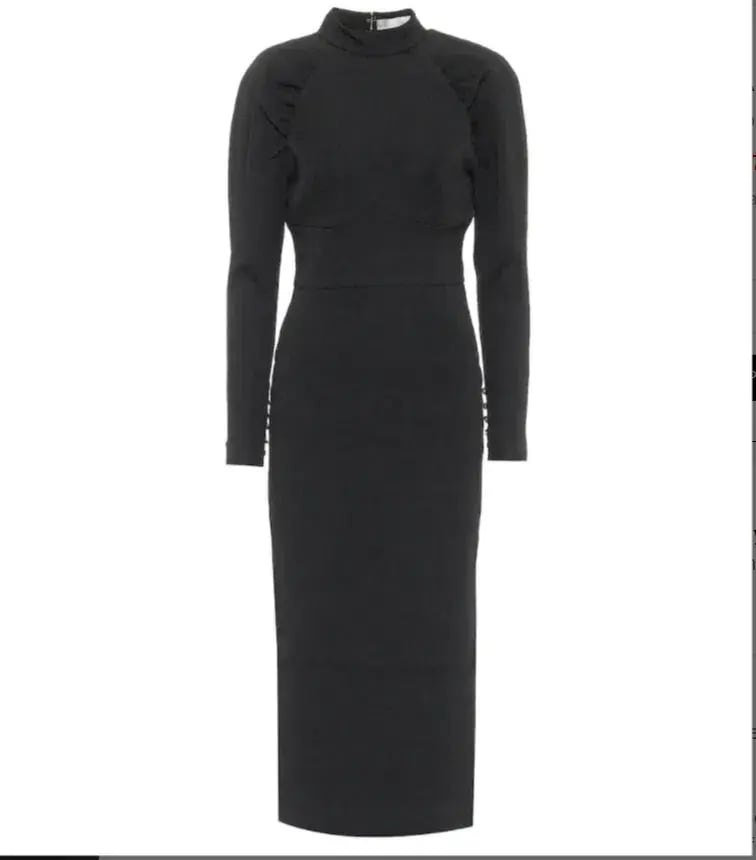 Rebecca Vallance black dress photo 3
