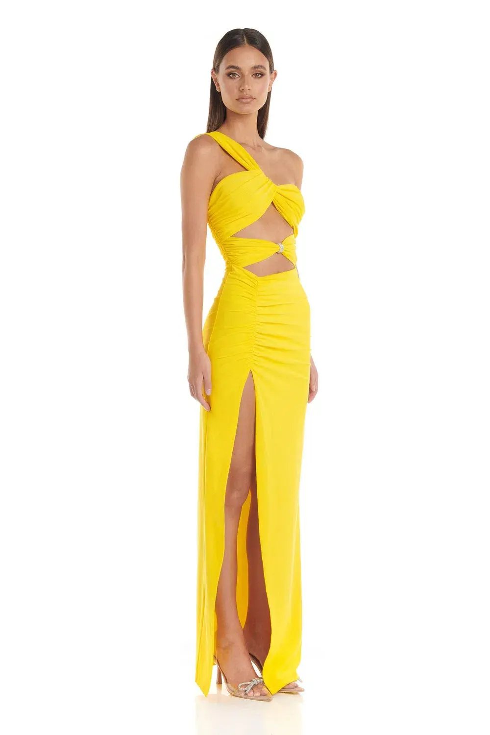 Eliya the Label Natalie Dress Yellow Size 14 photo 2