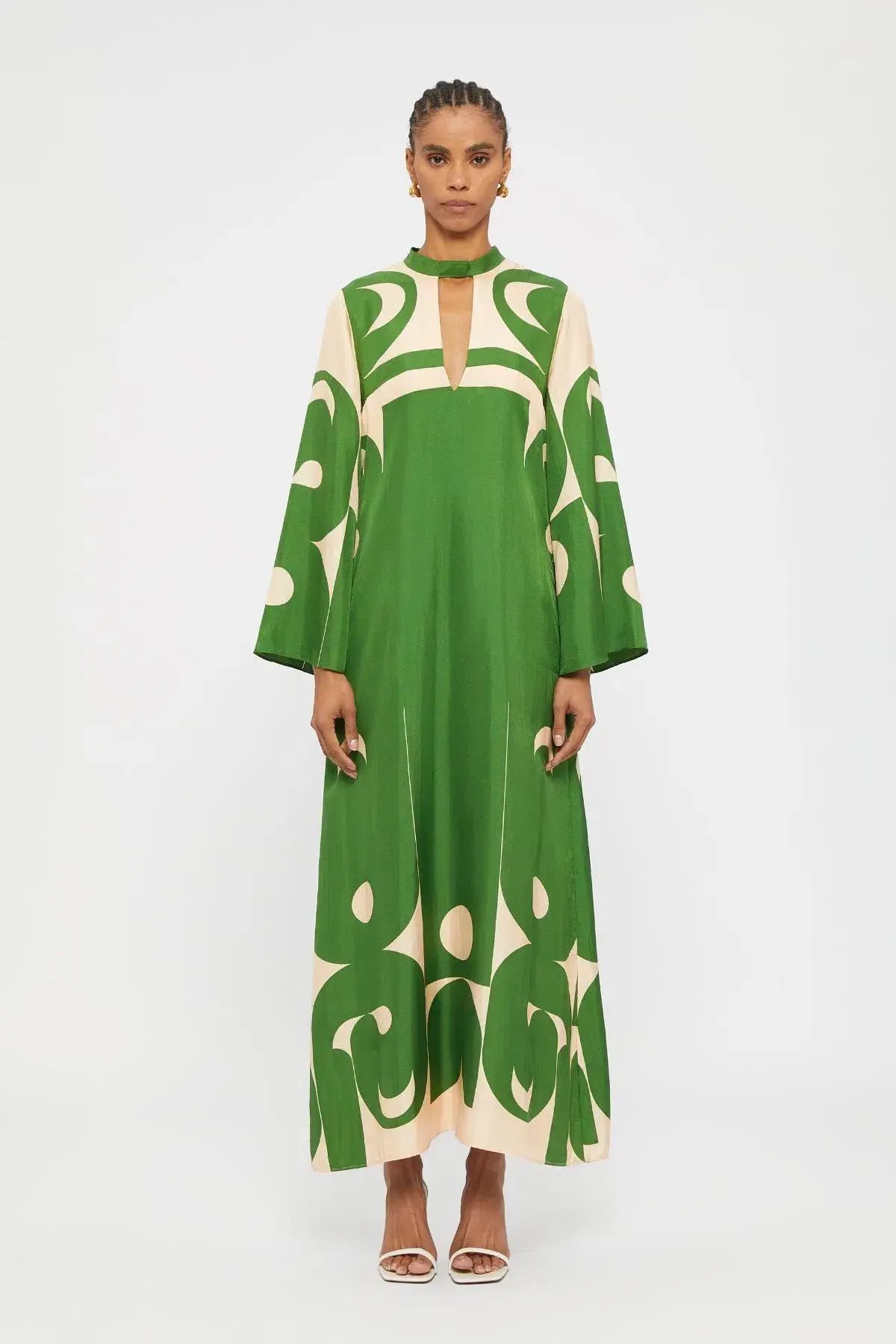 Ginger & Smart Lucid Gown Green Size 8 photo 2