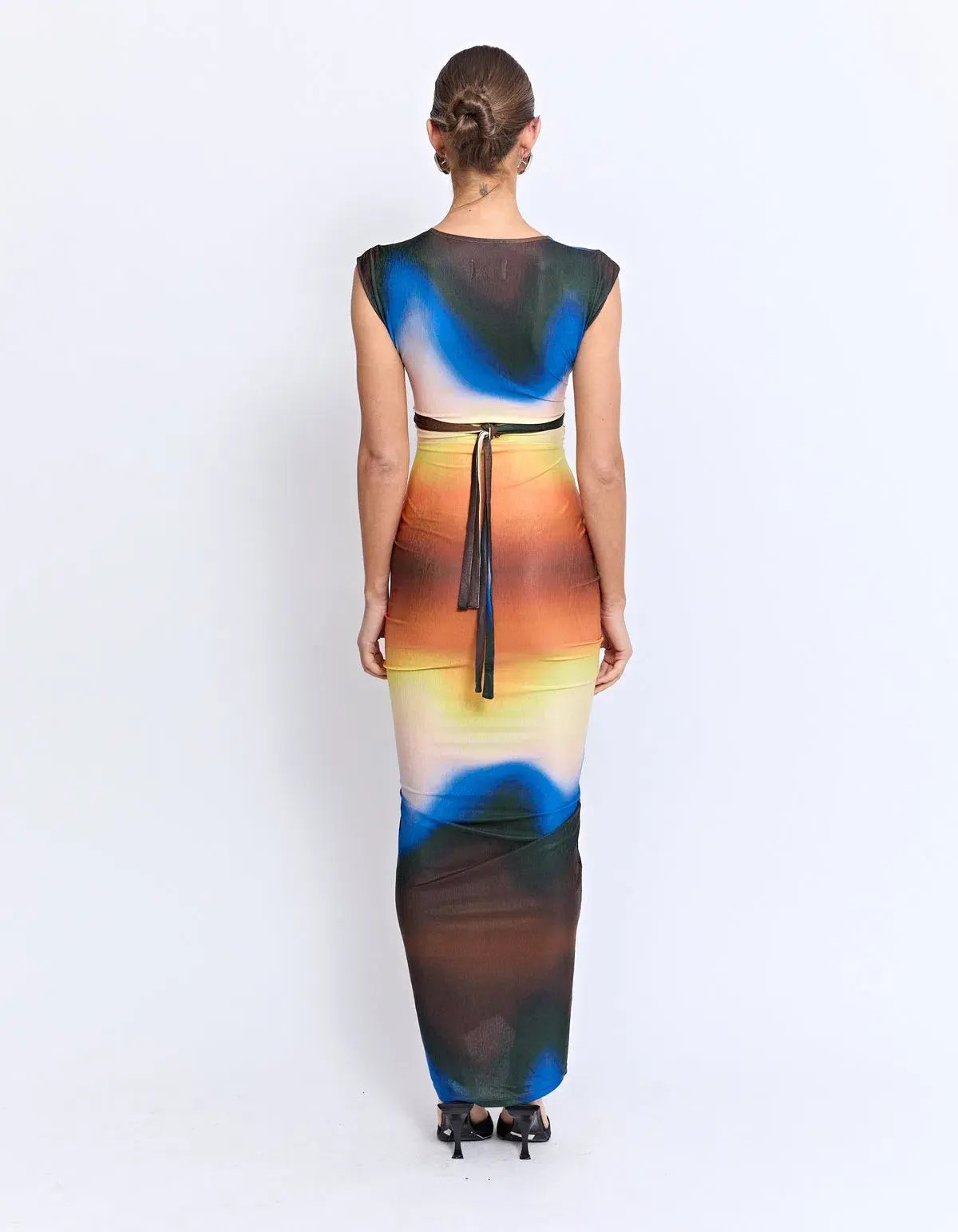 Pfeiffer Lexington Midi Dress Earth Size 14 photo 3