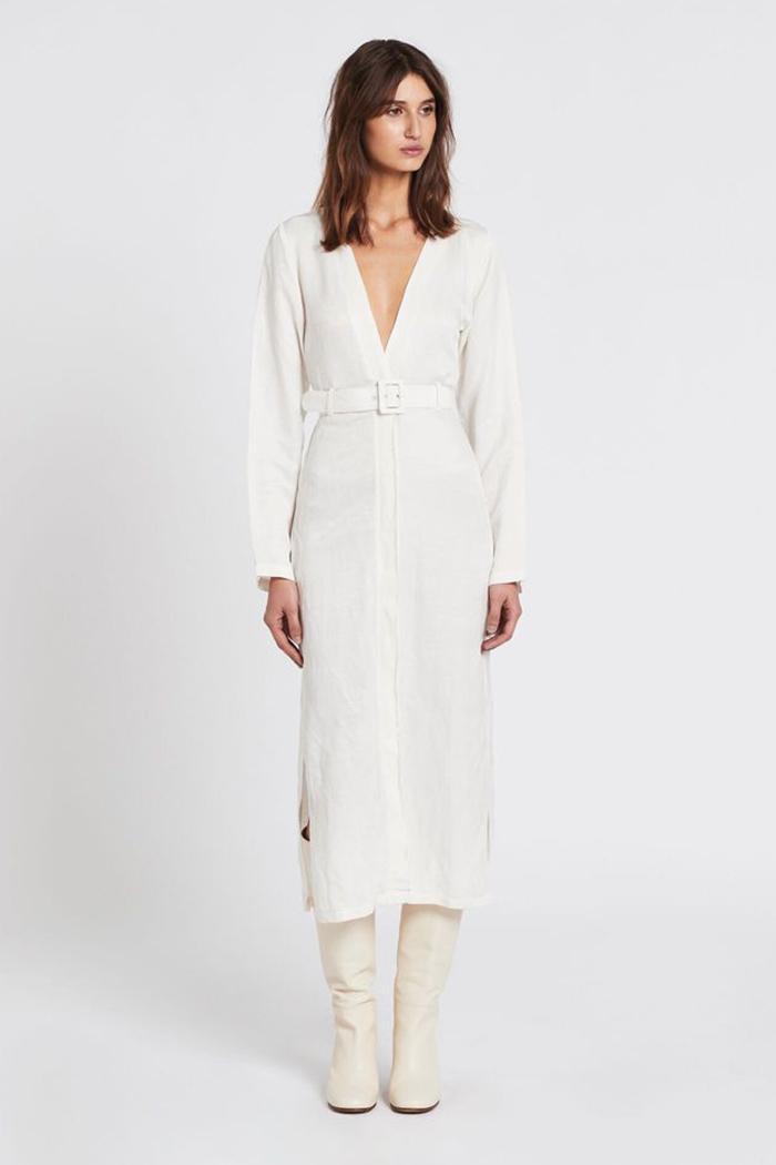 Sir The Label Emmanuel Midi Dress White | AU 10 photo 2