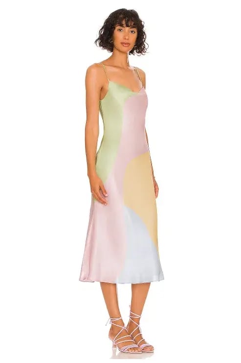 Olivia Rubin Aubrey Midi Dress Multi Size 12 photo 6