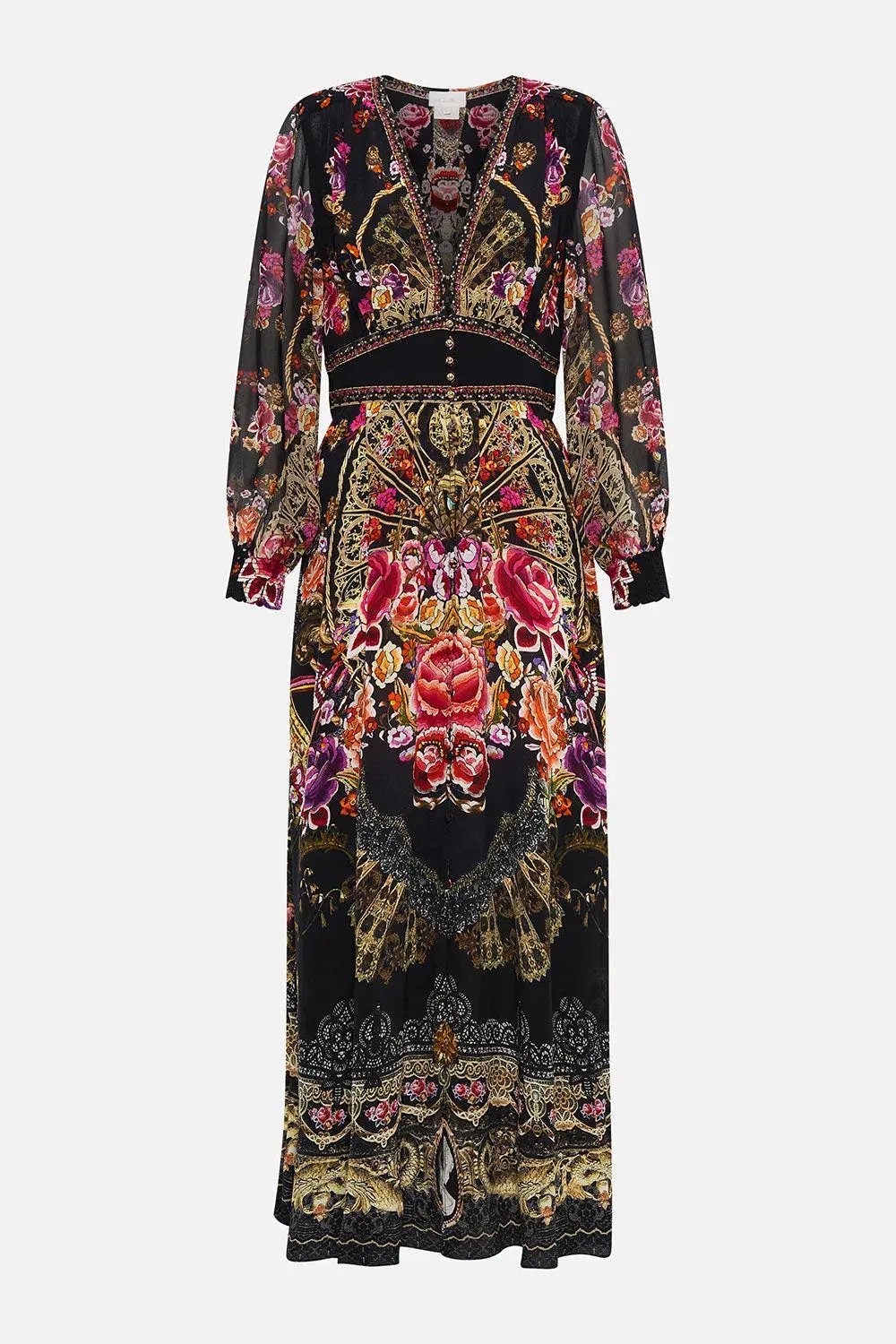 Camilla Button Dress With Shaped Waistband Dance With Duende Size XL / Au 16 photo 6