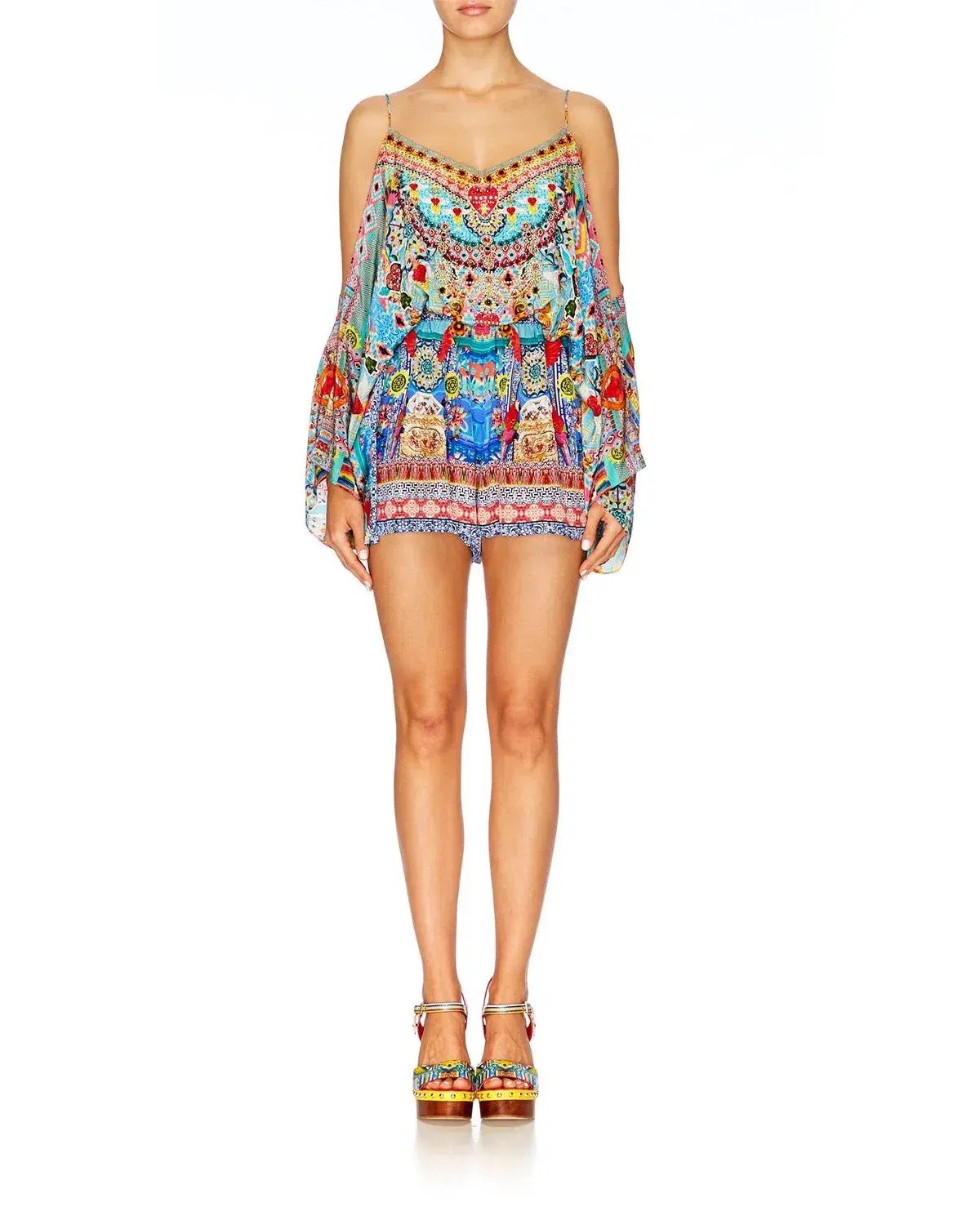 Camilla Close To My Heart Playsuit Multi Size 10 photo 3