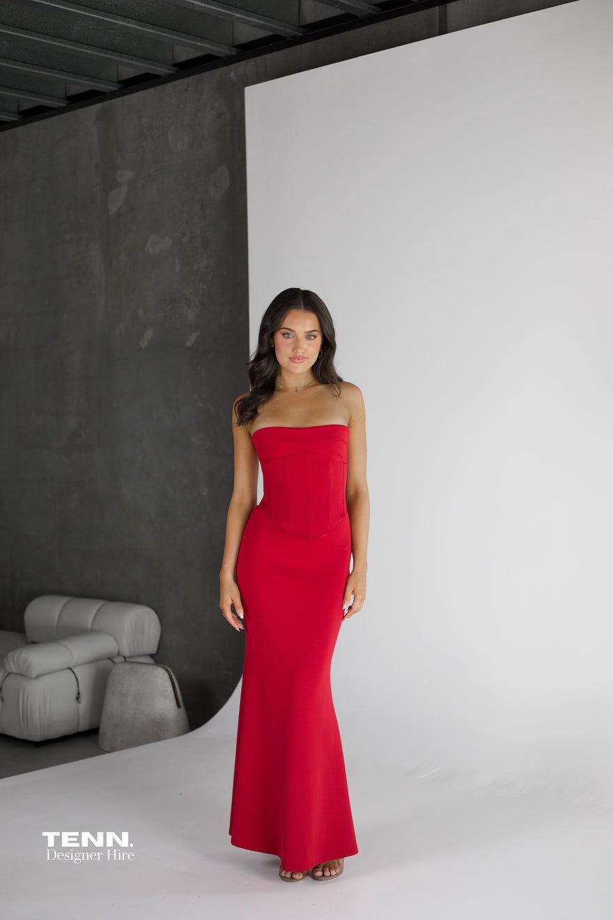 HNTR The Label Louie Gown - Wine photo 2
