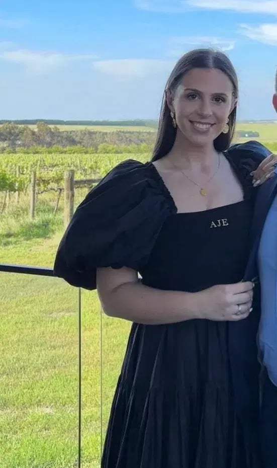 Aje Casa Puff Sleeve Midi Dress Black Size 10 photo 6