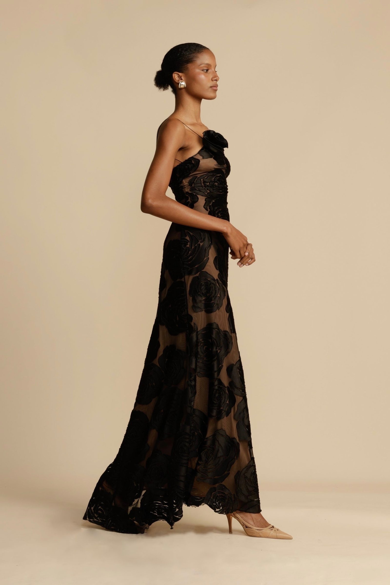 ARCINA ORI MARCELLA DRESS - BLACK photo 2