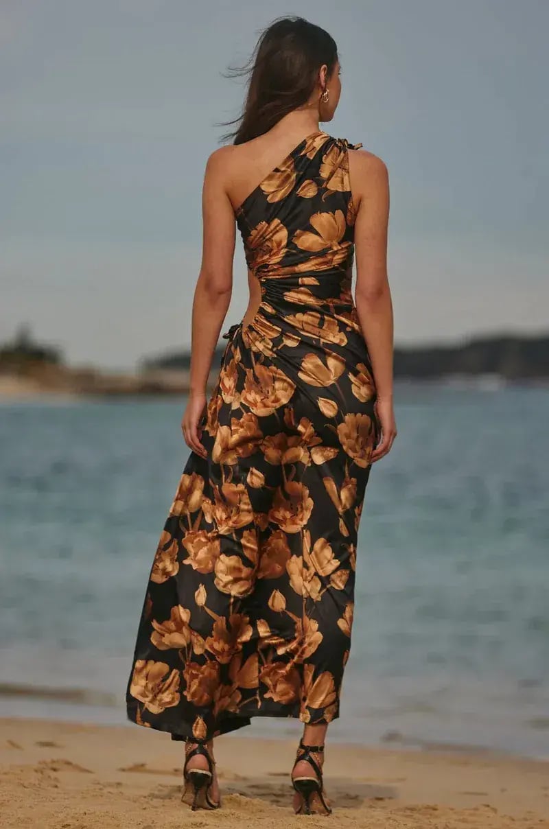 Sonya Moda Nour Marbella Maxi Dress Floral Size 12 photo 4