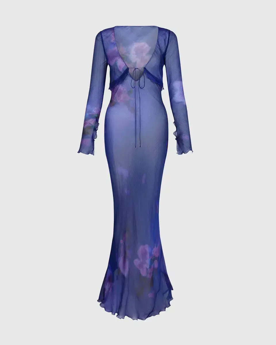 Rat & Boa Topaz Maxi Dress Print Size S / AU 8 photo 5