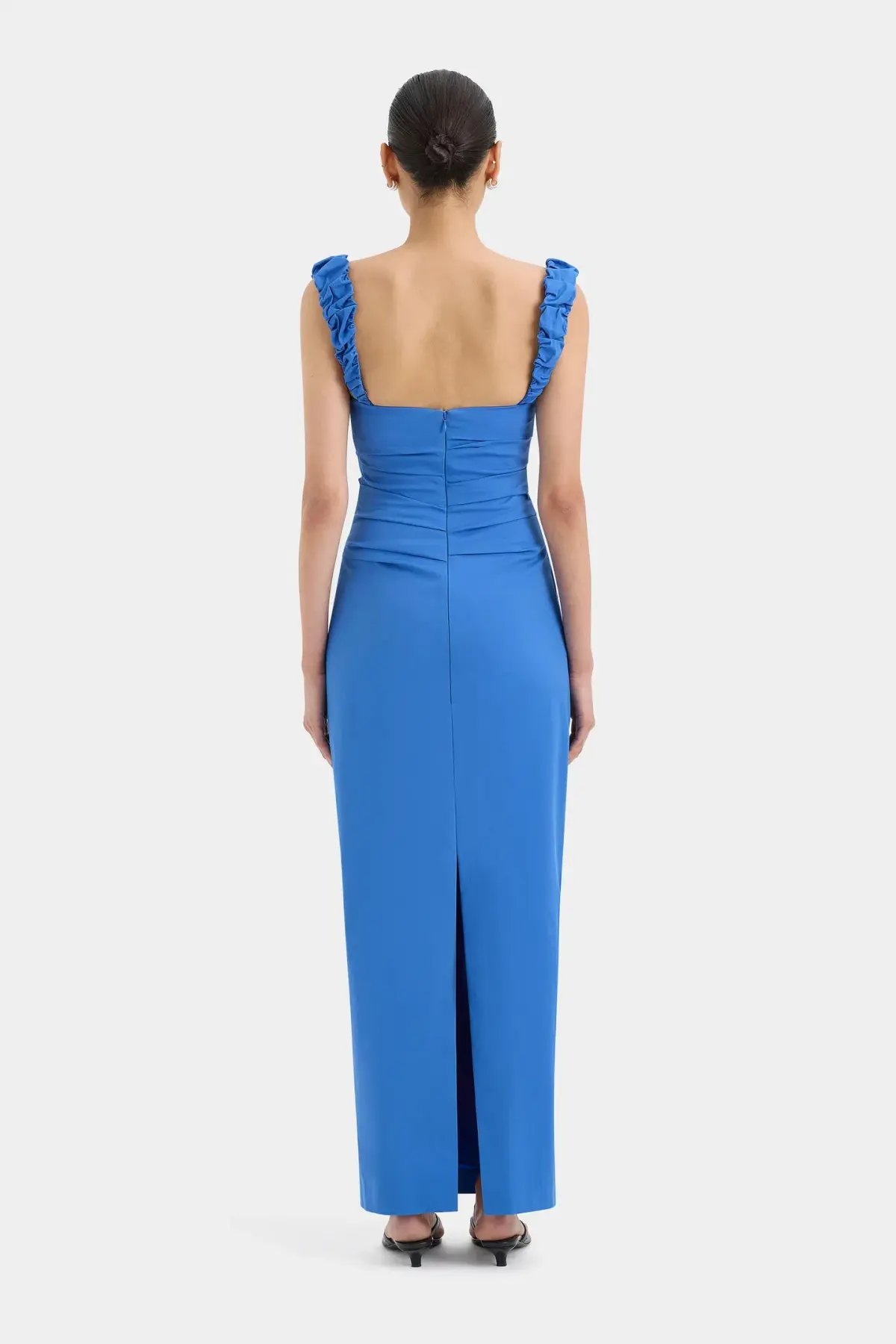 Sir The Label Azul Balconette Gown Blue Size 10 photo 4