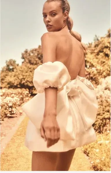 Marquise bridal - custom made 'Harmony' Mini dress photo 2