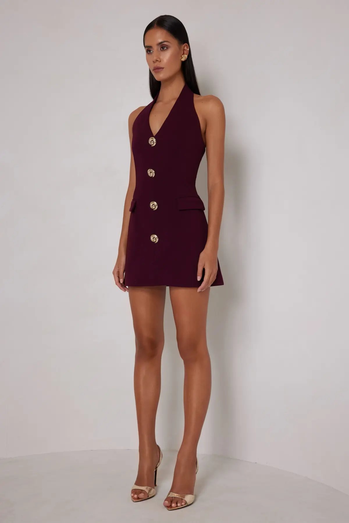 Elle Zeitoune Jillian Deep in Plum in Size 10 photo 2