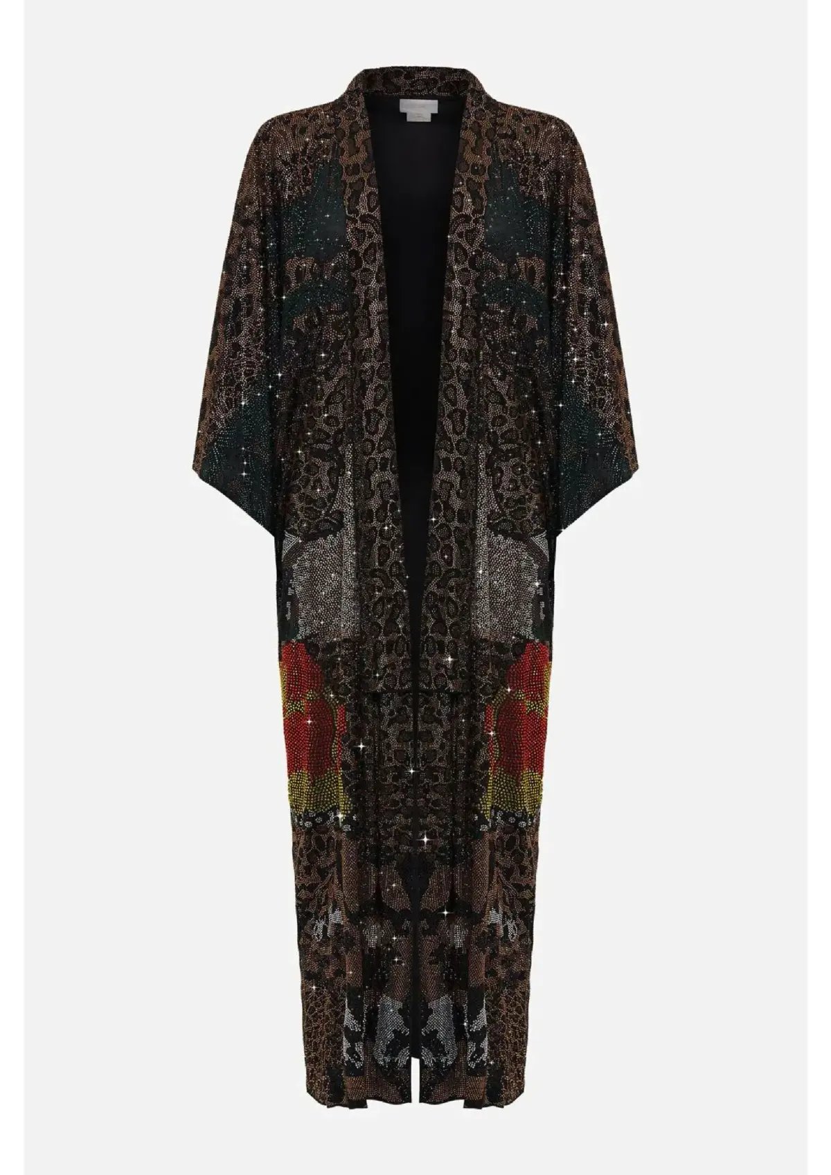 Camilla Kimono Coat Surrealist Xanadu Size 12/M photo 4