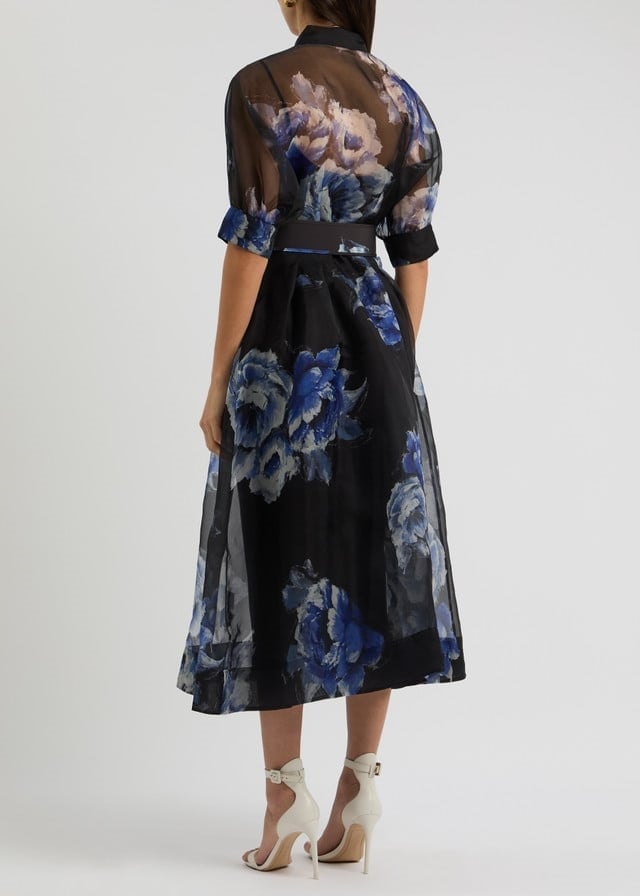 Rebecca Vallance Florentine Button Midi Dress photo 3