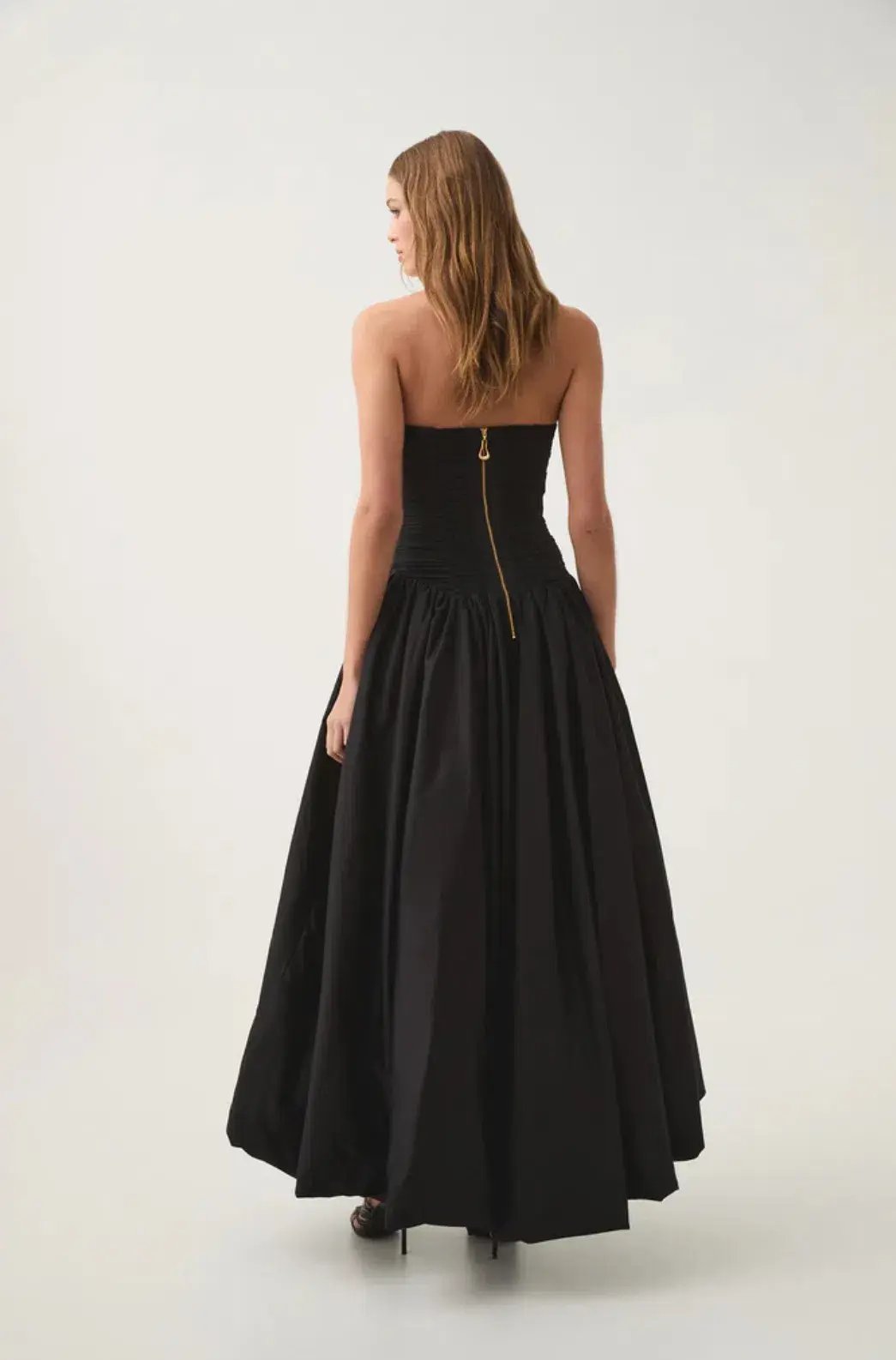 AJE   Spatial Maxi Dress   Black   Size 10 photo 3
