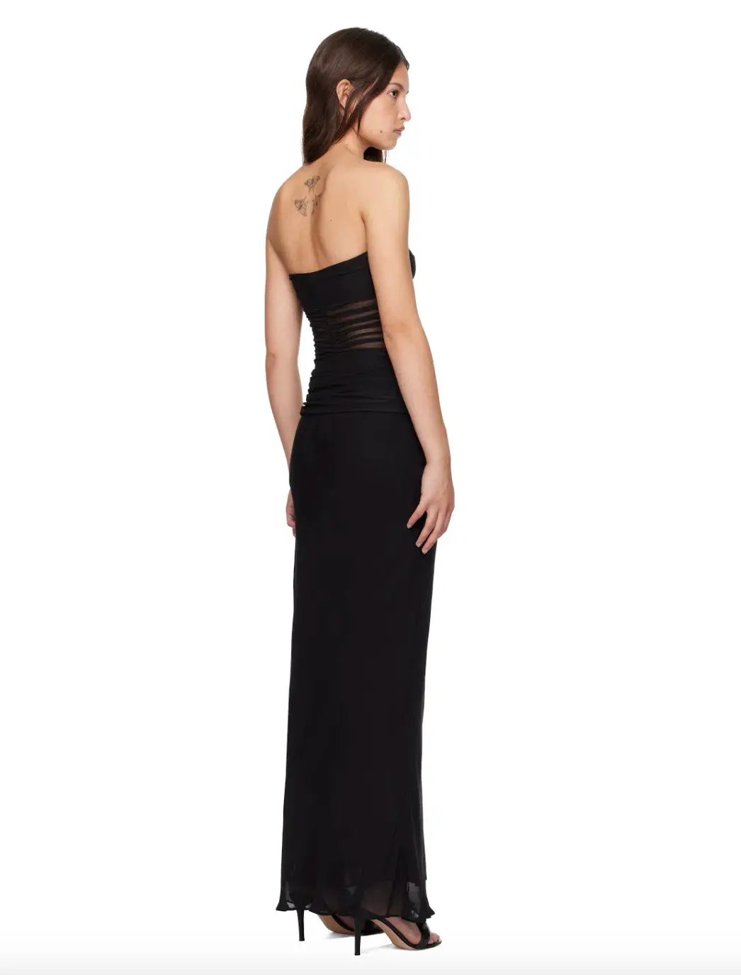 Bec & Bridge Noemi Strapless Dress in Black Size 8 photo 5