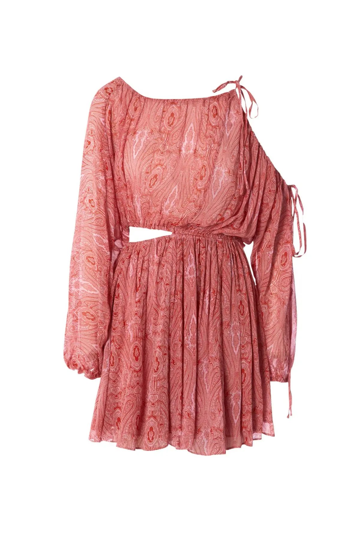 Scanlan Theodore Paisley Print Drawcord Mini Pink Size AU 8 photo 9