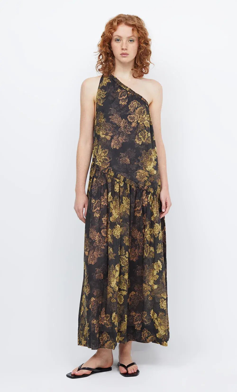 Bec & Bridge Palmer Asym Maxi Dress Jasper Floral Size 8 photo 5