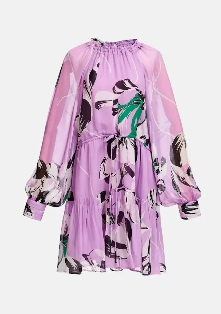Essentiel Antwerp Aubrey Mini Dress Lilac Rain Size 10 photo 4