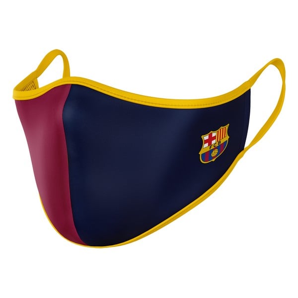 Hygienic Reusable Fabric Mask F.C. Barcelona Adult_0