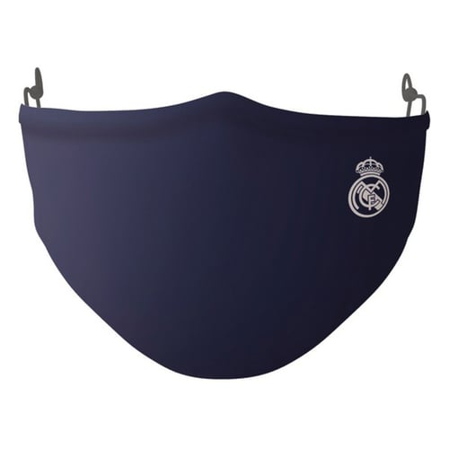 Genanvendelig stof hygiejnemaske Real Madrid C.F. Børns Blå_4