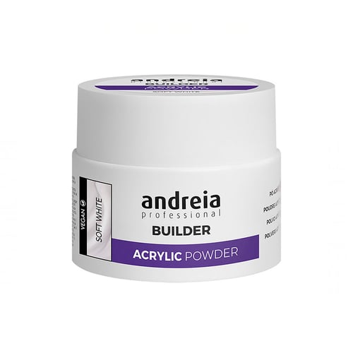Behandling til Neglene Professional Builder Acrylic Powder Polvos Andreia Hvid (35 g) - picture