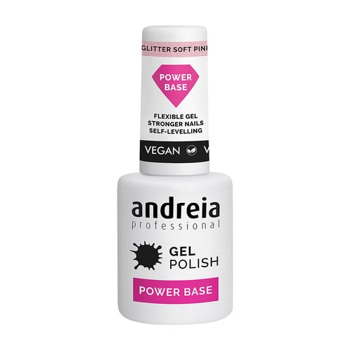 Neglelak Andreia Professional Glitter Soft Pink (105 ml) - picture