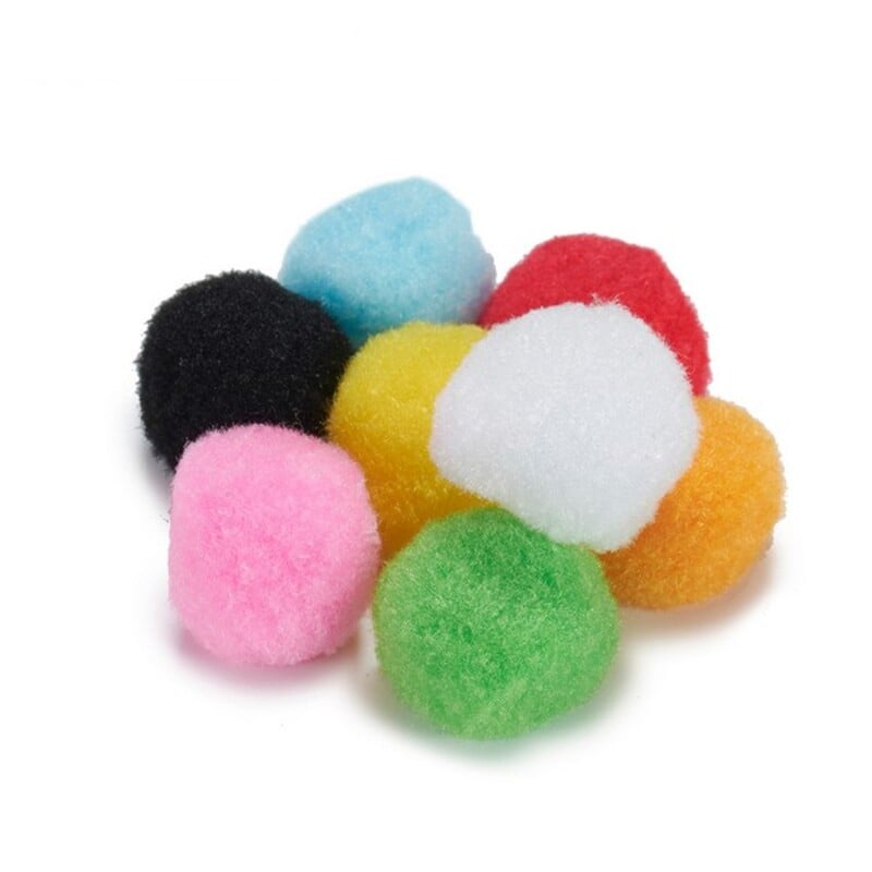 Materials for Handicrafts Balls 100 % polyester (12 Pieces)_1
