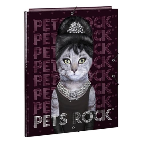 Folder Pets Rock A4 (26 x 33.5 x 2.5 cm)_0