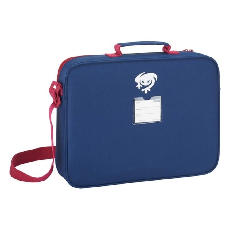Briefcase Levante U.D. Blue Deep Red (38 x 28 x 6 cm)_2