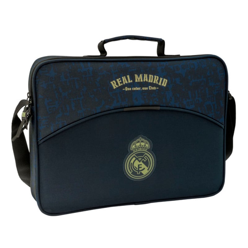 Briefcase Real Madrid C.F. 19/20 Navy Blue (38 x 28 x 6 cm)_2
