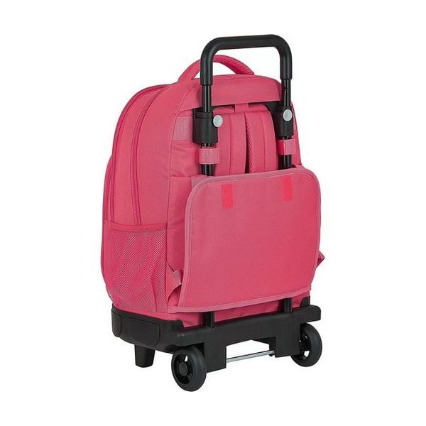 School Rucksack with Wheels Compact BlackFit8 Pink_3