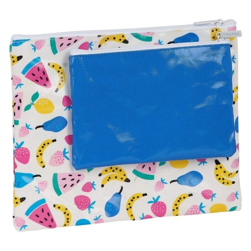 Holdall Safta Fruits White_0