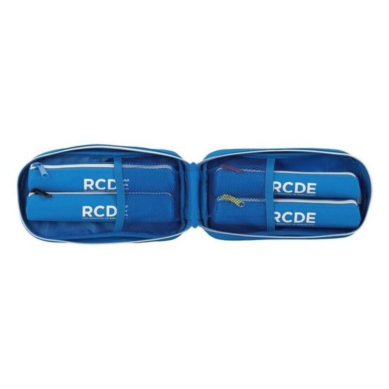 Backpack Pencil Case RCD Espanyol Blue White_5