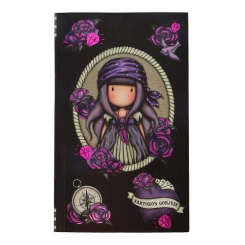 Notesblokken Gorjuss Sea Nixie Lilla Marineblå (2 pcs)_0