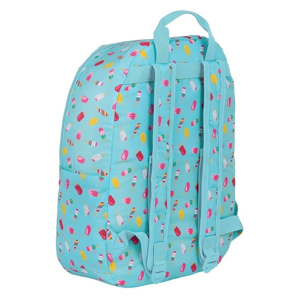 School Bag Safta Turquoise_11