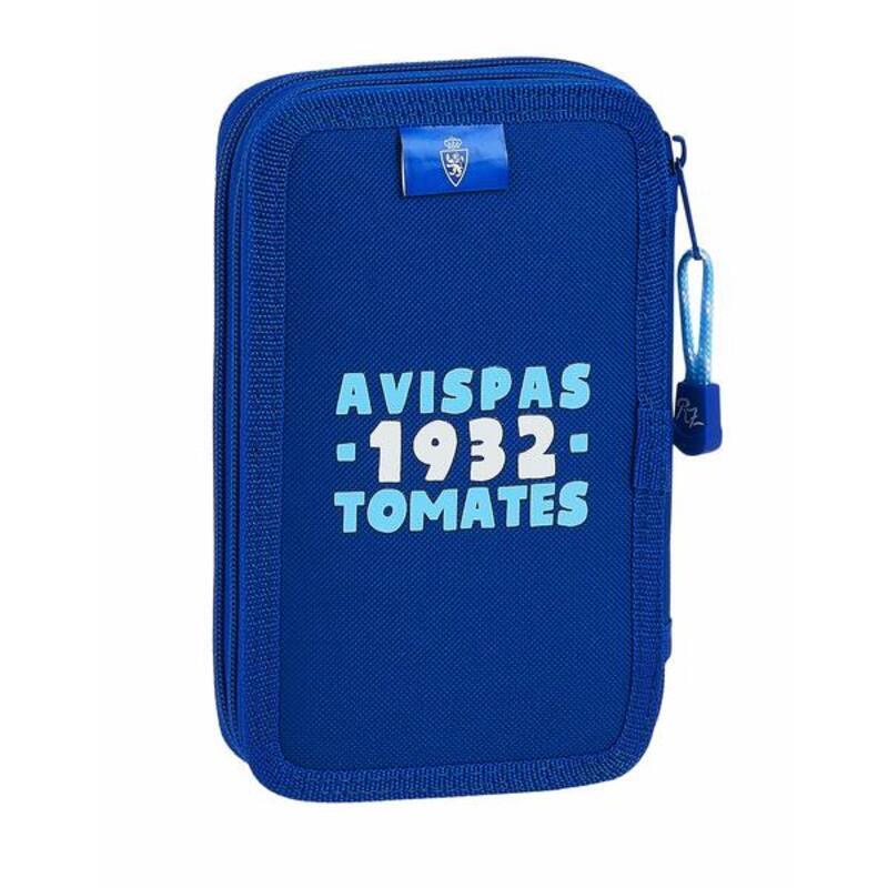 Double Pencil Case Real Zaragoza Blue Light Blue (28 pcs)_8