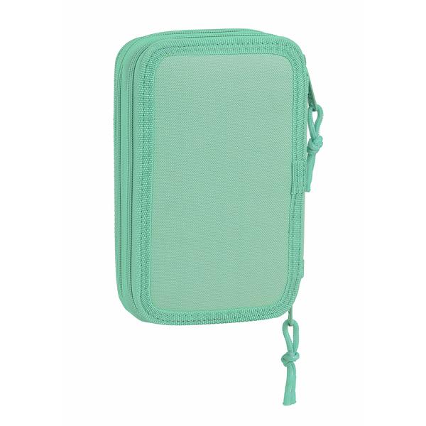 Double Pencil Case BlackFit8 Turquoise (28 pcs)_8